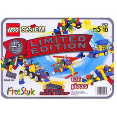 LEGO Limited Edition Silver Freestyle Tub Set 3028