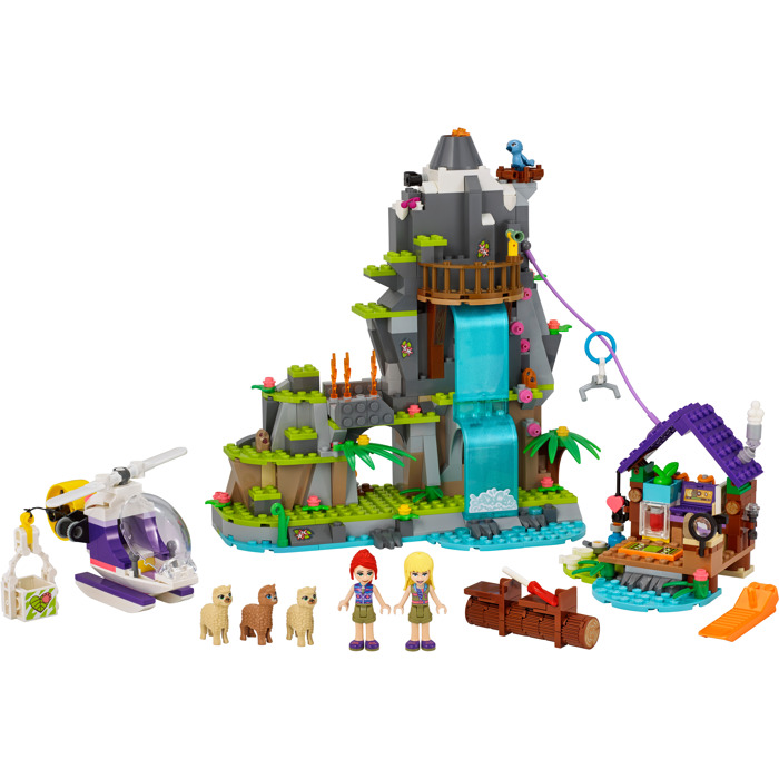 LEGO Alpaca Mountain Jungle Rescue Set 41432