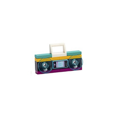 LEGO Friends Advent Calendar Set 41382-1 Subset Day 2 - Boom Box Tree Ornament