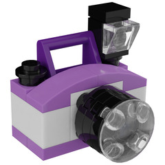 LEGO Friends Advent Calendar Set 41353-1 Subset Day 7 - Tree Ornament 'Camera'