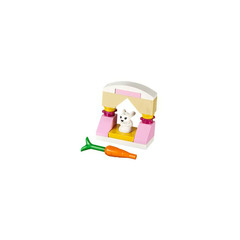LEGO Friends Advent Calendar Set 41102-1 Subset Day 12 - Stand, Bunny Rabbit, and Carrot