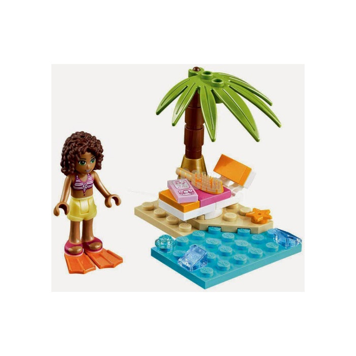 LEGO Andreas Beach Lounge Set 30114