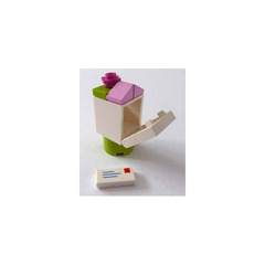 LEGO Friends Advent Calendar Set 3316-1 Subset Day 17 - Postbox with letter.