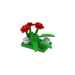 LEGO Friends Advent Calendar Set 3316-1 Subset Day 20 - Flower Arrangement