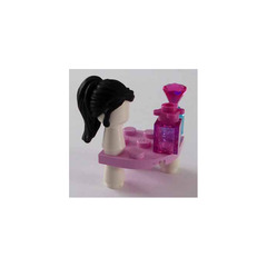 LEGO Friends Advent Calendar Set 3316-1 Subset Day 24 - Corner Table with Beauty Accessories