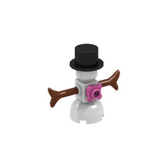 LEGO Friends Advent Calendar Set 3316-1 Subset Day 5 - Snowman