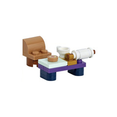 LEGO Friends Advent Calendar Set 41690-1 Subset Day 10 - Chair and Coffeetable