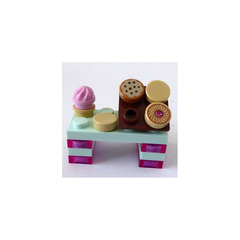 LEGO Friends Advent Calendar Set 41420-1 Subset Day 10 - Pastry Stand
