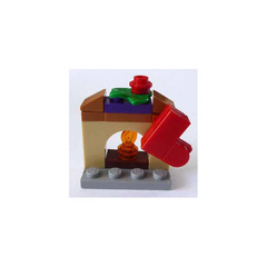 LEGO Friends Advent Calendar Set 41420-1 Subset Day 3 - Fireplace