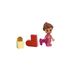 LEGO Friends Advent Calendar Set 41690-1 Subset Day 1 - Olivia, Stocking, and Package