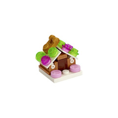 LEGO Friends Advent Calendar Set 41382-1 Subset Day 21 - Gingerbread House Tree Ornament