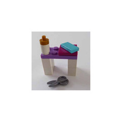 LEGO Friends Advent Calendar Set 41131-1 Subset Day 16 - Gift Wrapping Table