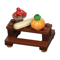 LEGO Harry Potter Advent Calendar Set 76390-1 Subset Day 21 - Table with Food