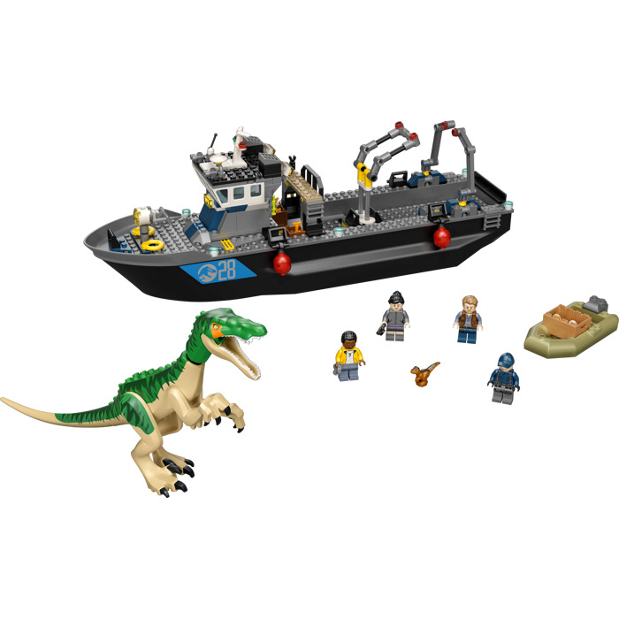 LEGO Baryonyx Dinosaur Boat Escape Set 76942
