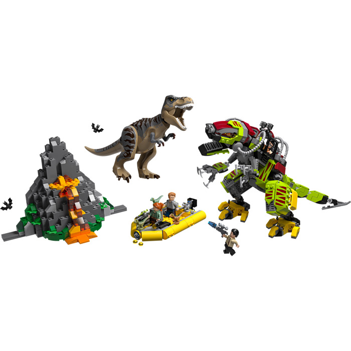 LEGO T. rex vs Dino-Mech Battle Set 75938