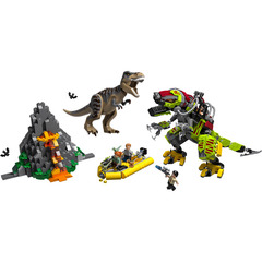 LEGO T. rex vs Dino-Mech Battle Set 75938