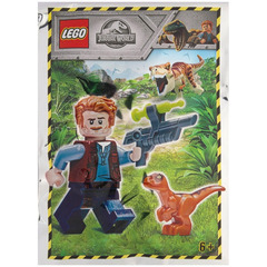 LEGO Owen with Baby Raptor Set 121904