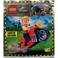 LEGO Owen and red motorbike Set 122114