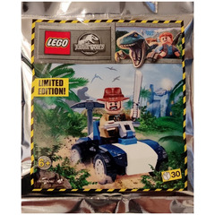 LEGO Sinjin Prescott and buggy Set 122116