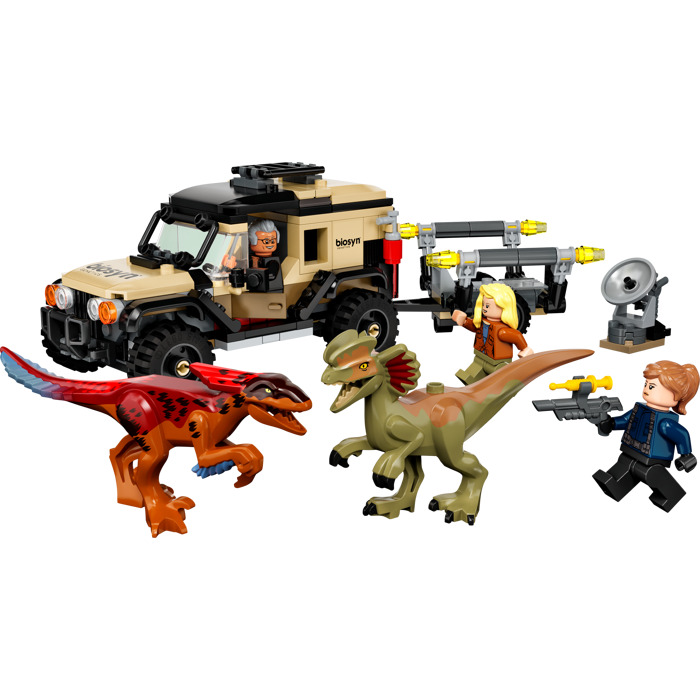 LEGO Pyroraptor & Dilophosaurus Transport Set 76951