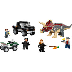 LEGO Triceratops Pickup Truck Ambush Set 76950