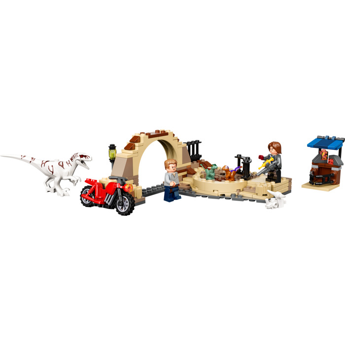 LEGO Atrociraptor Dinosaur: Bike Chase Set 76945