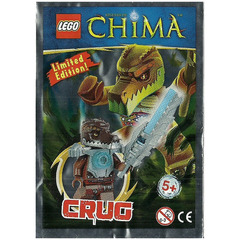 LEGO Crug minifigure with armour and sword Set 391406