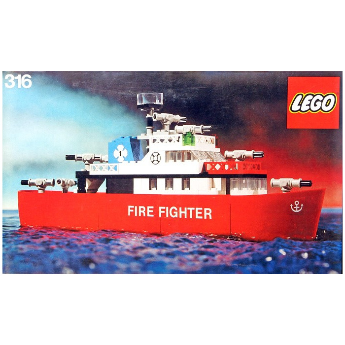 LEGO Fire Fighting Launch Set 316-1