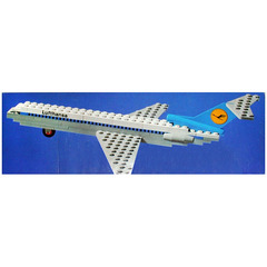 LEGO Lufthansa Boeing 727 Set 1560-2