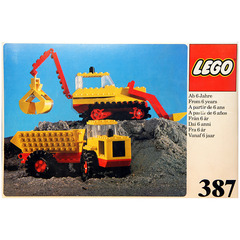 LEGO Excavator and Dumper Set 387