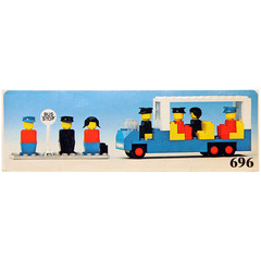 LEGO Bus Station Set 696-1