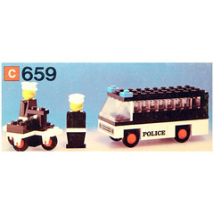 LEGO Police Patrol Set 659-1