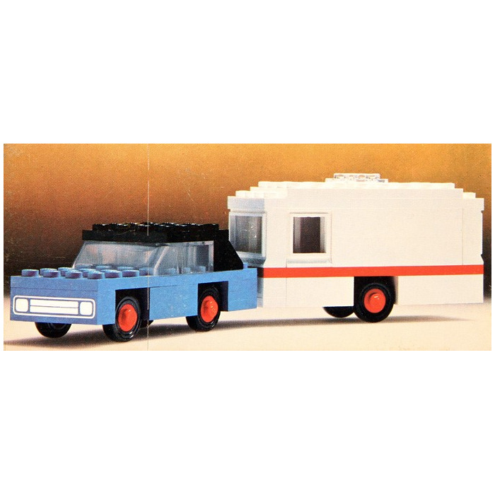 LEGO Car and Caravan Set 656-1