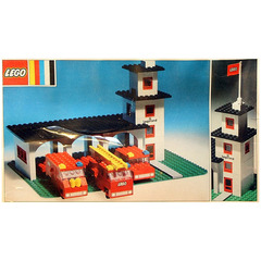 LEGO Legoland Fire House Set 357-1