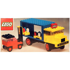 LEGO Lorry and Fork Lift Truck Set 381-1