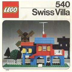 LEGO Swiss villa Set 540-3