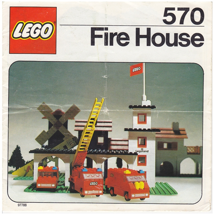 LEGO Fire House Set 570