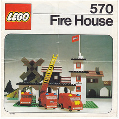 LEGO Fire House Set 570