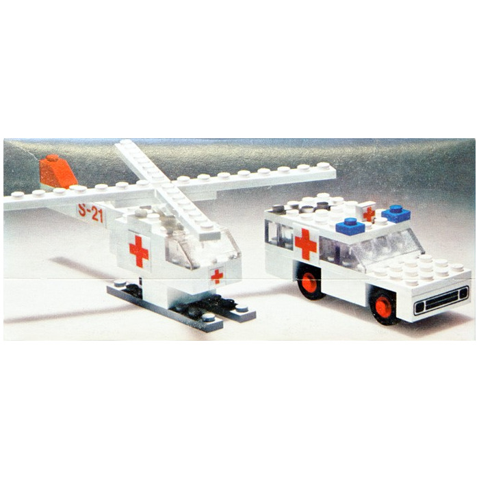LEGO Ambulance and Helicopter Set 653-1