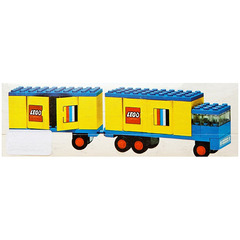 LEGO Truck with Trailer Set 685-1
