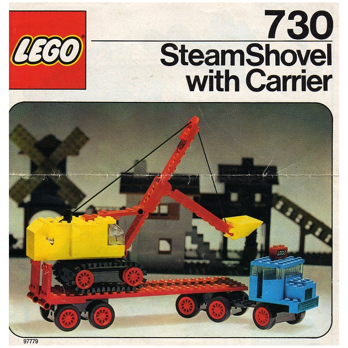 LEGO Steam Shovel with Carrier Set 730-1