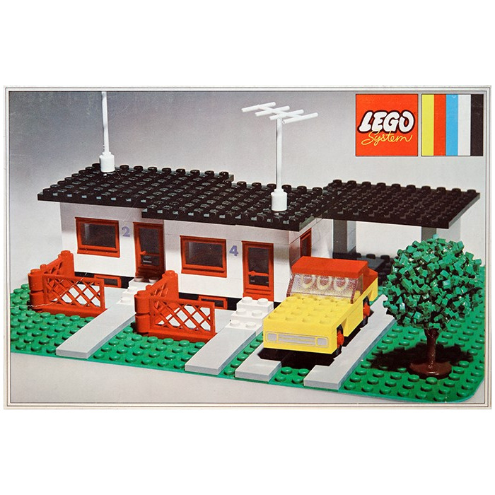 LEGO Terrace House with Car and Garage Set 353