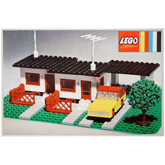 LEGO Terrace House with Car and Garage Set 353