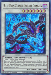 Red-Eyes Zombie Necro Dragon - GFP2-EN133 - Ultra Rare - 1st Edition