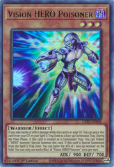 Vision HERO Poisoner - GFP2-EN058 - Ultra Rare - 1st Edition