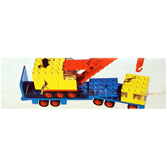 LEGO Low-Loader with Crane Set 680