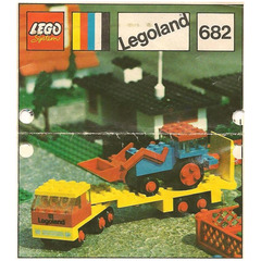 LEGO Low-Loader and Tractor Set 682