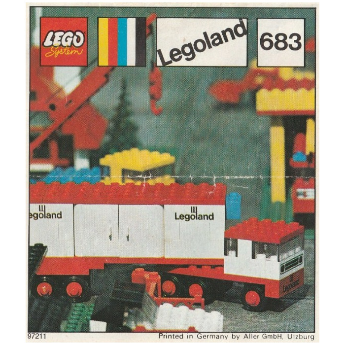 LEGO Articulated Lorry Set 683