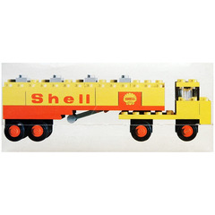 LEGO Shell Tanker Truck Set 621-2