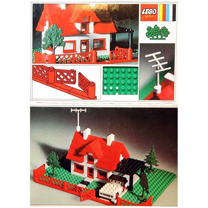 LEGO House with Car Set 346-2